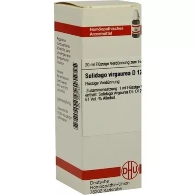 SOLIDAGO VIRGAUREA D 12 riedenie, 20 ml