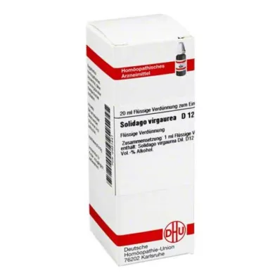 SOLIDAGO VIRGAUREA D 12 riedenie, 20 ml