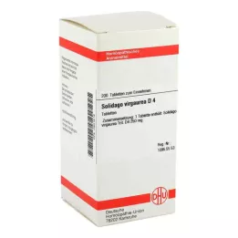 SOLIDAGO VIRGAUREA D 4 tablety, 200 kapsúl
