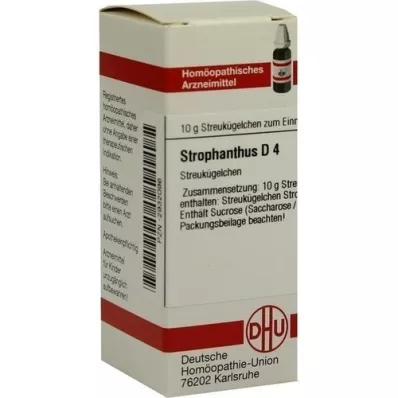 STROPHANTHUS D 4 guľôčky, 10 g