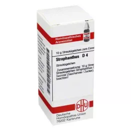 STROPHANTHUS D 4 guľôčky, 10 g