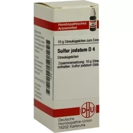 SULFUR JODATUM D 4 guľôčky, 10 g