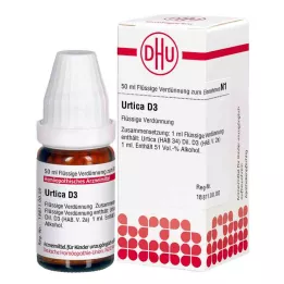 URTICA D 3 riedenie, 50 ml