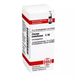 ZINCUM METALLICUM C 30 guľôčok, 10 g