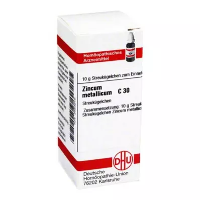 ZINCUM METALLICUM C 30 guľôčok, 10 g