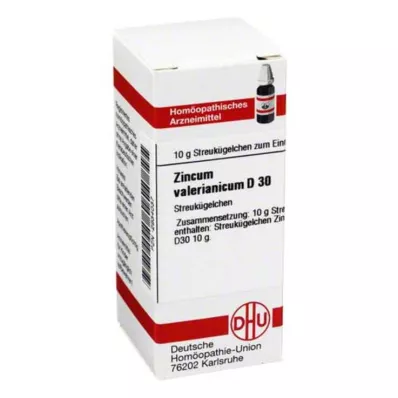 ZINCUM VALERIANICUM D 30 guľôčok, 10 g ZINCUM VALERIANICUM D 30 guľôčok, 10 g