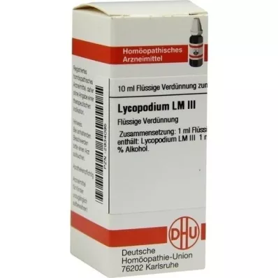LYCOPODIUM LM III Riedenie, 10 ml