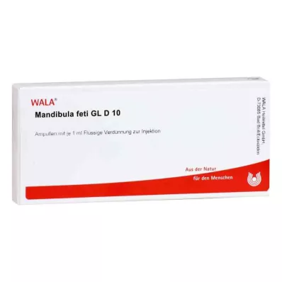 MANDIBULA feti GL D 10 ampuliek, 10X1 ml