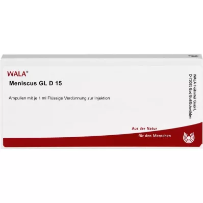 MENISCUS GL D 15 ampuliek, 10X1 ml