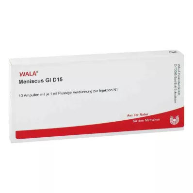 MENISCUS GL D 15 ampuliek, 10X1 ml MENISCUS GL D 15 ampuliek, 10X1 ml