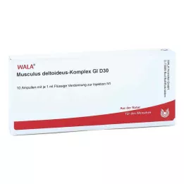 MUSCULUS DELTOIDEUS Komplex GL D 30 ampuliek, 10X1 ml
