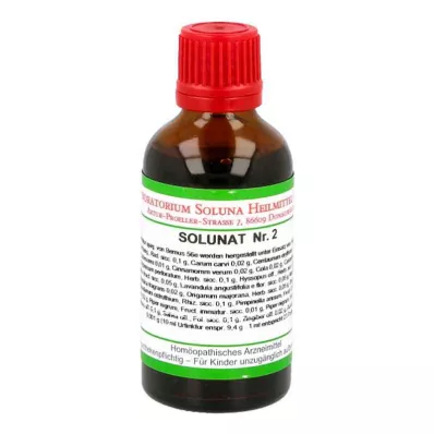 SOLUNAT č. 2 kvapky, 50 ml SOLUNAT č. 2 kvapky, 50 ml
