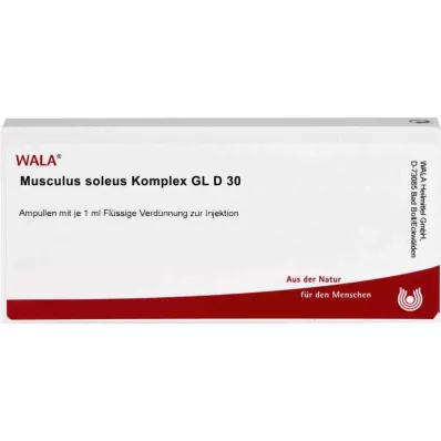 MUSCULUS SOLEUS Komplex GL D 30 ampuliek, 10X1 ml MUSCULUS SOLEUS Komplex GL D 30 ampuliek, 10X1 ml