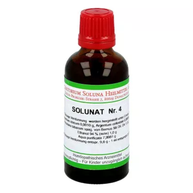 SOLUNAT č. 4 kvapky, 50 ml