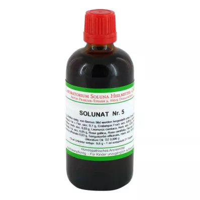 SOLUNAT č. 5 kvapky, 100 ml SOLUNAT č. 5 kvapky, 100 ml