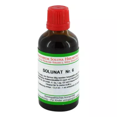 SOLUNAT č. 6 kvapky, 50 ml SOLUNAT č. 6 kvapky, 50 ml