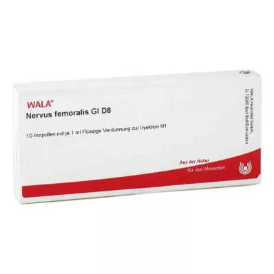 NERVUS FEMORALIS GL D 8 ampuliek, 10X1 ml NERVUS FEMORALIS GL D 8 ampuliek, 10X1 ml