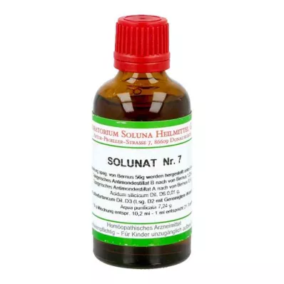 SOLUNAT č. 7 kvapky, 50 ml SOLUNAT č. 7 kvapky, 50 ml