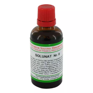 SOLUNAT č. 8 kvapky, 50 ml SOLUNAT č. 8 kvapky, 50 ml