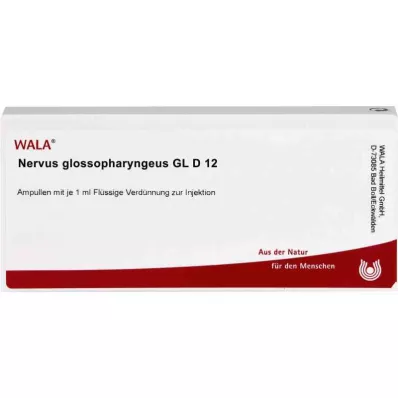 NERVUS GLOSSOPHARYNGEUS GL D 12 ampuliek, 10X1 ml NERVUS GLOSSOPHARYNGEUS GL D 12 ampuliek, 10X1 ml