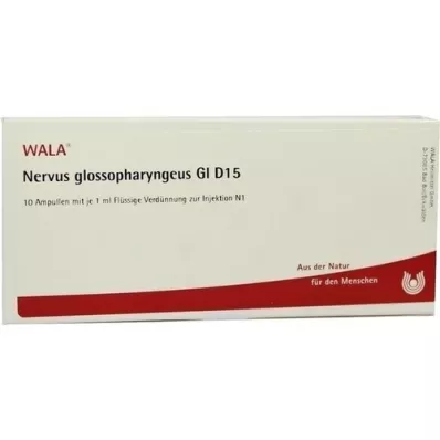 NERVUS GLOSSOPHARYNGEUS GL D 15 ampuliek, 10X1 ml