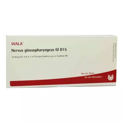 NERVUS GLOSSOPHARYNGEUS GL D 15 ampuliek, 10X1 ml NERVUS GLOSSOPHARYNGEUS GL D 15 ampuliek, 10X1 ml