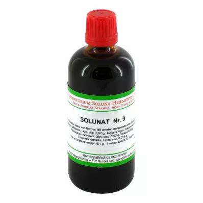 SOLUNAT č. 9 kvapky, 100 ml SOLUNAT č. 9 kvapky, 100 ml