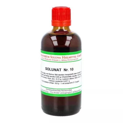 SOLUNAT č. 10 kvapky, 100 ml