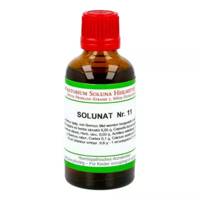 SOLUNAT č. 11 kvapky, 50 ml