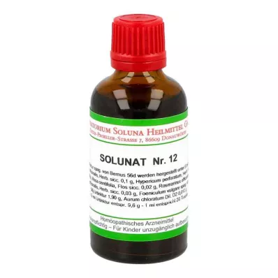 SOLUNAT č. 12 kvapky, 50 ml