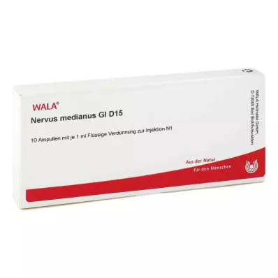 NERVUS MEDIANUS GL D 15 ampuliek, 10X1 ml NERVUS MEDIANUS GL D 15 ampuliek, 10X1 ml