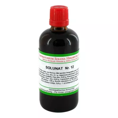 SOLUNAT č. 12 kvapky, 100 ml SOLUNAT č. 12 kvapky, 100 ml