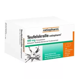 TEUFELSKRALLE-RATIOPHARM Filmom obalené tablety, 100 ks