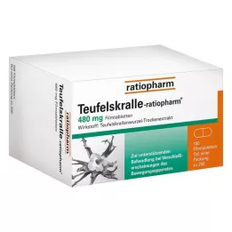 TEUFELSKRALLE-RATIOPHARM Filmom obalené tablety, 200 ks