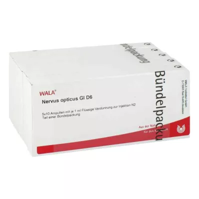 NERVUS OPTICUS GL D 6 ampuliek, 50X1 ml
