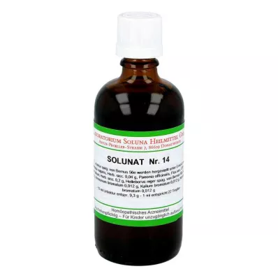 SOLUNAT č. 14 kvapky, 100 ml