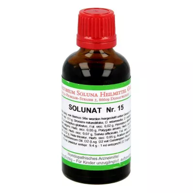 SOLUNAT č. 15 kvapky, 50 ml