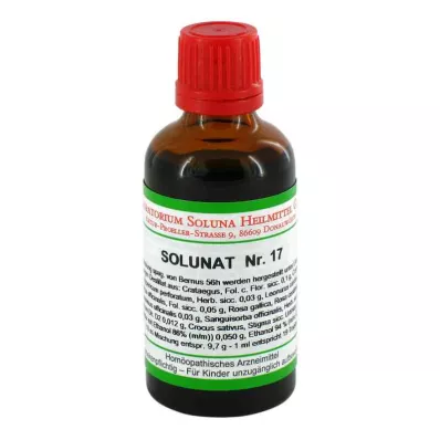 SOLUNAT Kvapky č. 17, 50 ml