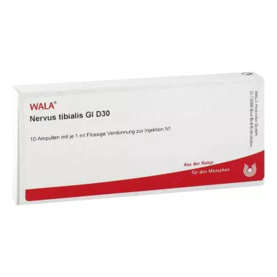 NERVUS TIBIALIS GL D 30 ampuliek, 10X1 ml NERVUS TIBIALIS GL D 30 ampuliek, 10X1 ml