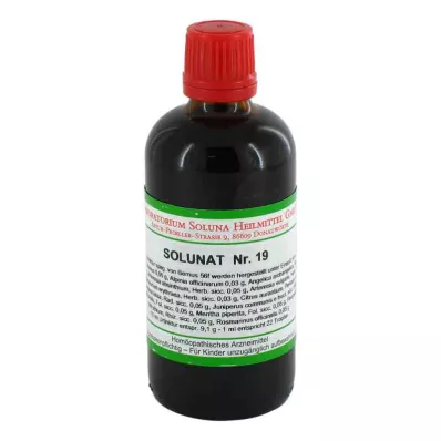 SOLUNAT Kvapky č. 19, 100 ml SOLUNAT Kvapky č. 19, 100 ml