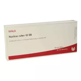 NUCLEUS ruber GL D 8 ampuliek, 10X1 ml