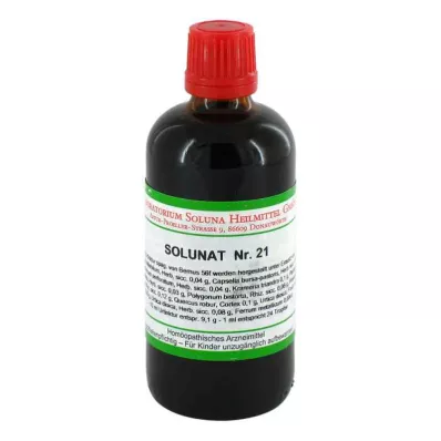 SOLUNAT č. 21 kvapky, 100 ml