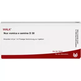 NUX VOMICA E semine D 30 ampuliek, 10X1 ml