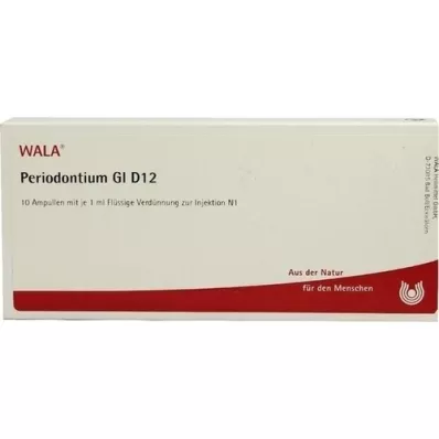 PERIODONTIUM GL D 12 ampuliek, 10X1 ml
