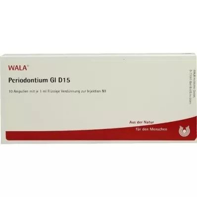 PERIODONTIUM GL D 15 ampuliek, 10X1 ml