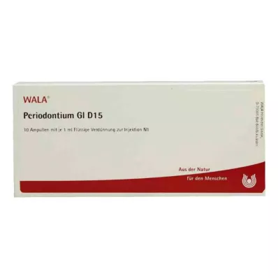 PERIODONTIUM GL D 15 ampuliek, 10X1 ml PERIODONTIUM GL D 15 ampuliek, 10X1 ml