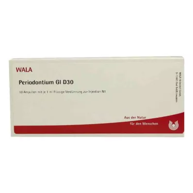 PERIODONTIUM GL D 30 ampuliek, 10X1 ml PERIODONTIUM GL D 30 ampuliek, 10X1 ml