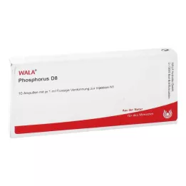 PHOSPHORUS D 8 ampuliek, 10X1 ml