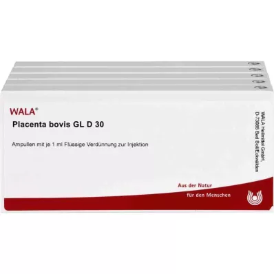 PLACENTA BOVIS GL D 30 ampuliek, 50X1 ml PLACENTA BOVIS GL D 30 ampuliek, 50X1 ml