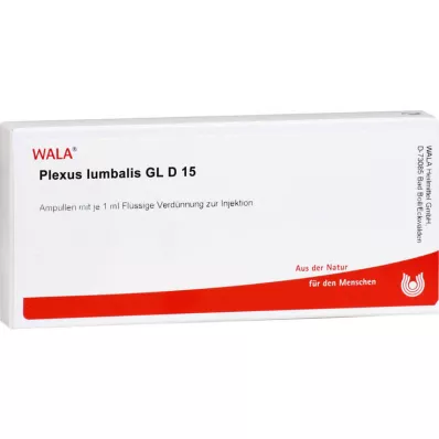 PLEXUS LUMBALIS GL D 15 ampuliek, 10X1 ml PLEXUS LUMBALIS GL D 15 ampuliek, 10X1 ml